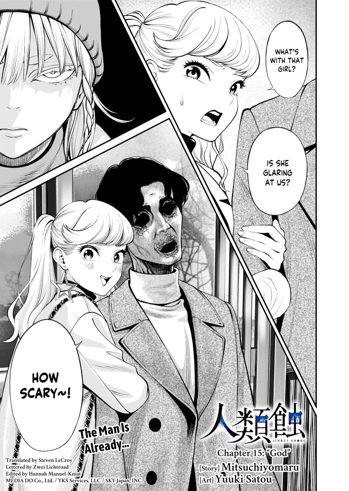 Jinrui-Shoku: Blight of Man Chapter 15 page 1 - Chapter 15