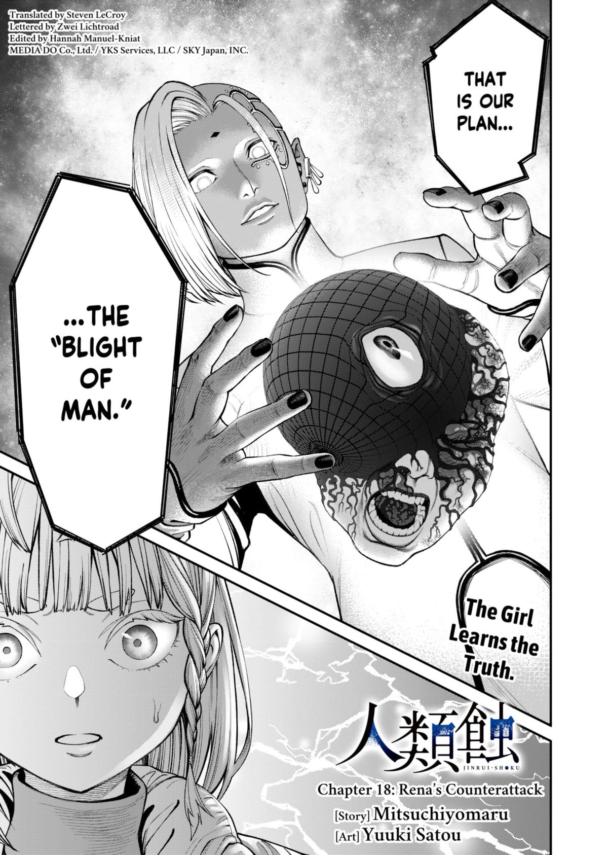 Jinrui-Shoku: Blight of Man Chapter 18 page 1 - Chapter 18