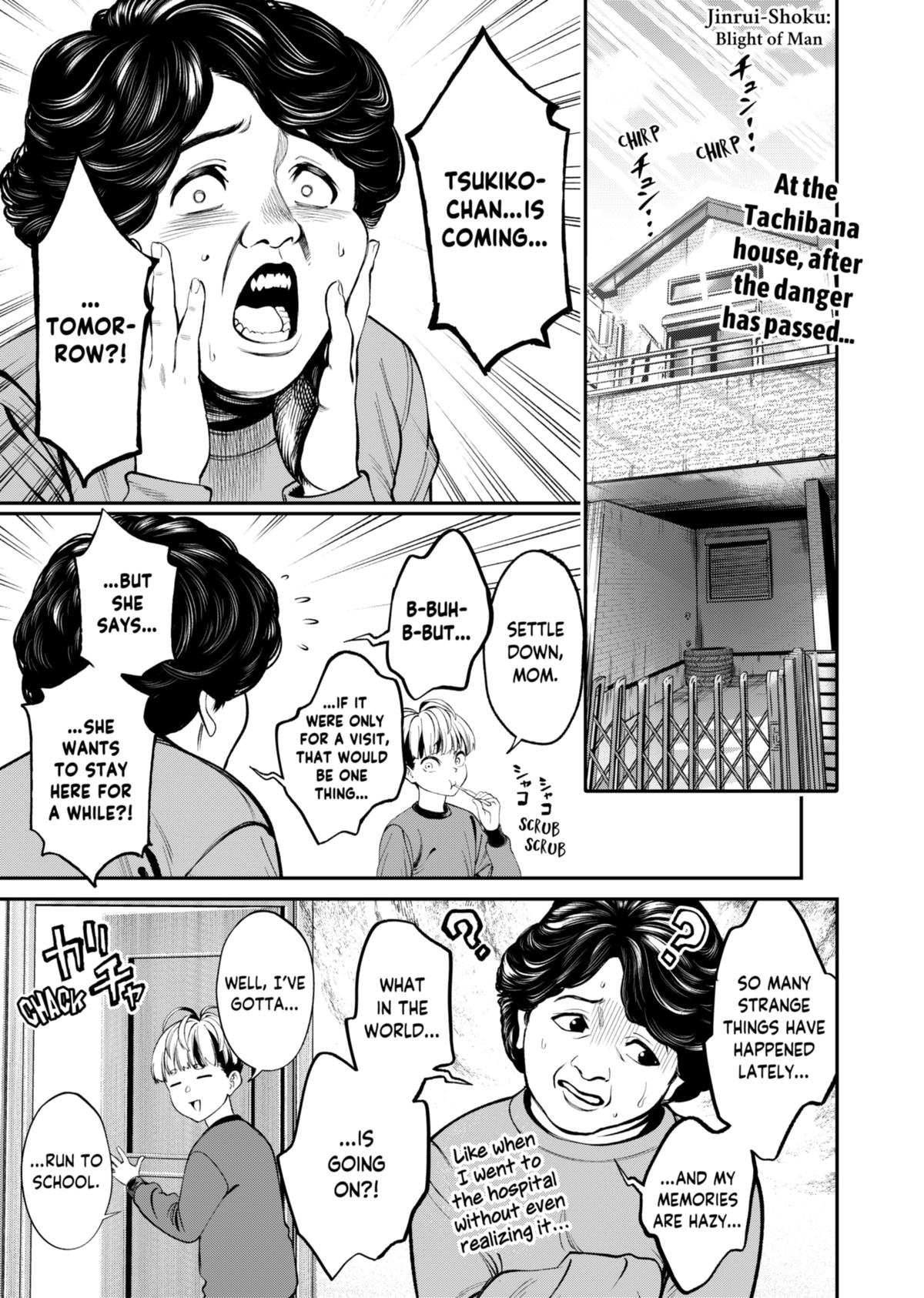 Jinrui-Shoku: Blight of Man Chapter 19 page 1 - Chapter 19