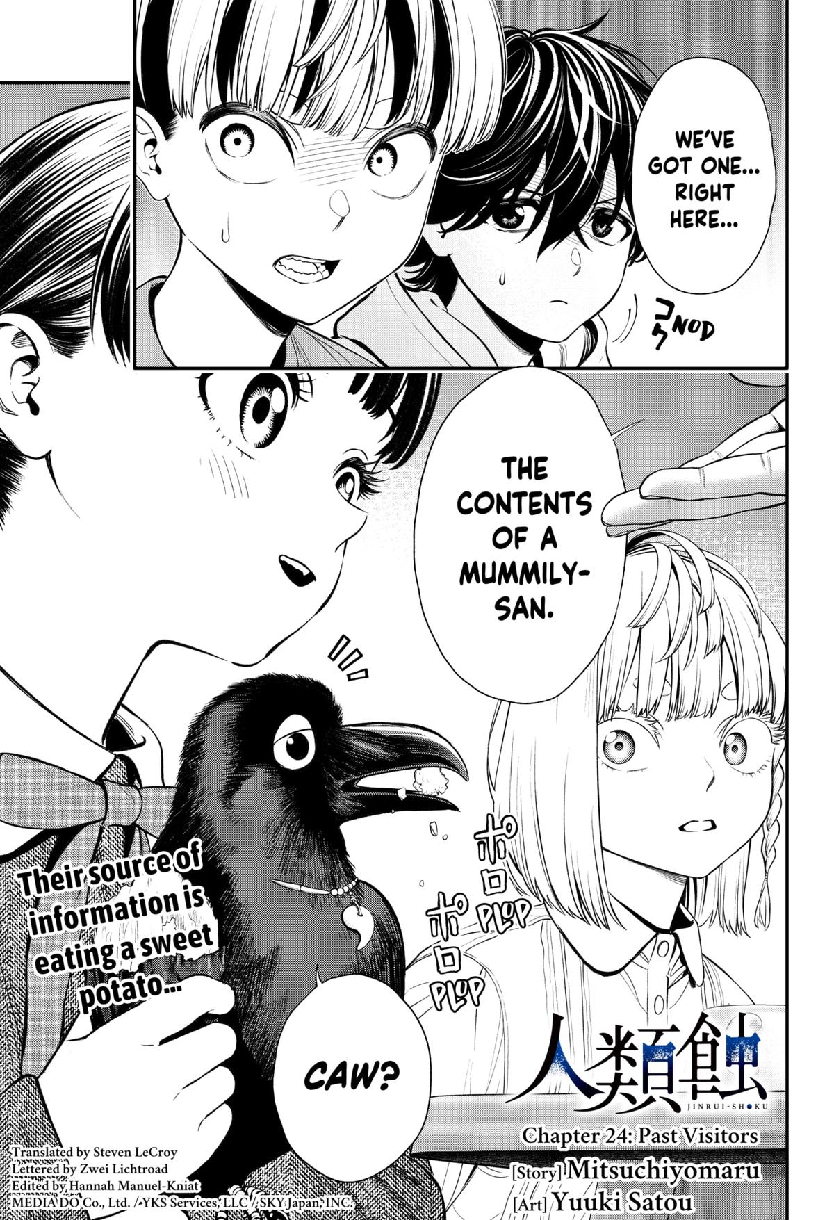 Jinrui-Shoku: Blight of Man Chapter 24 page 1 - Chapter 24