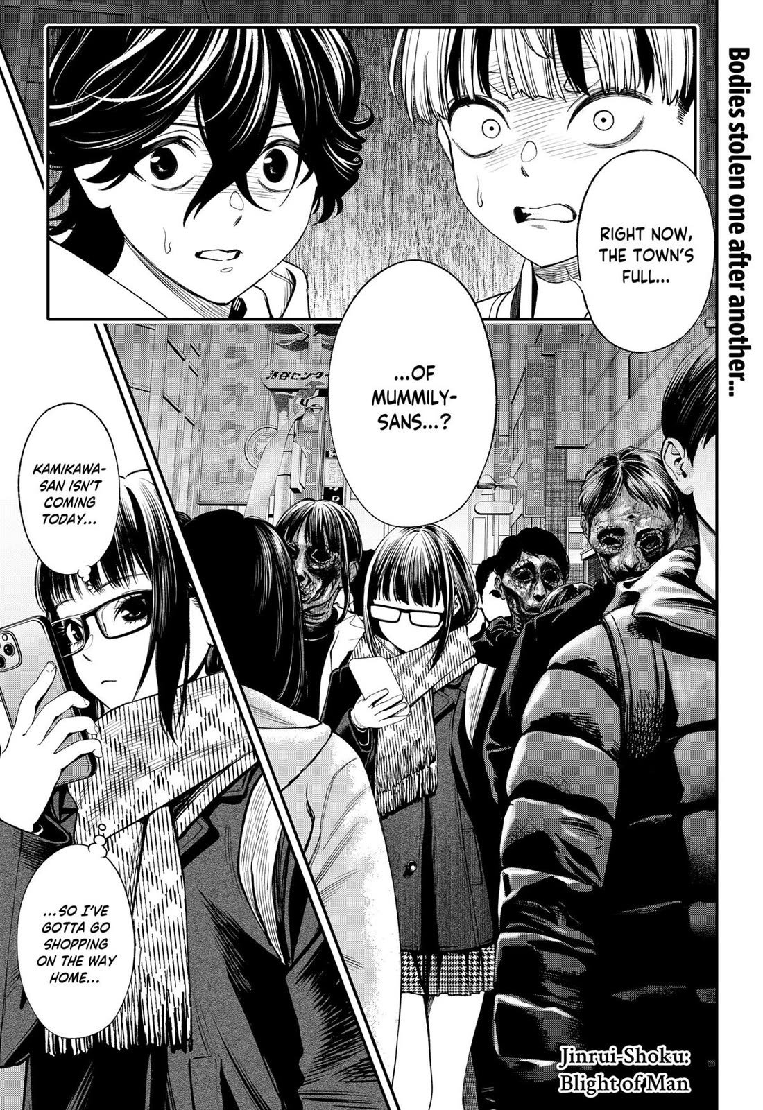 Jinrui-Shoku: Blight of Man Chapter 39 page 1 - Chapter 39