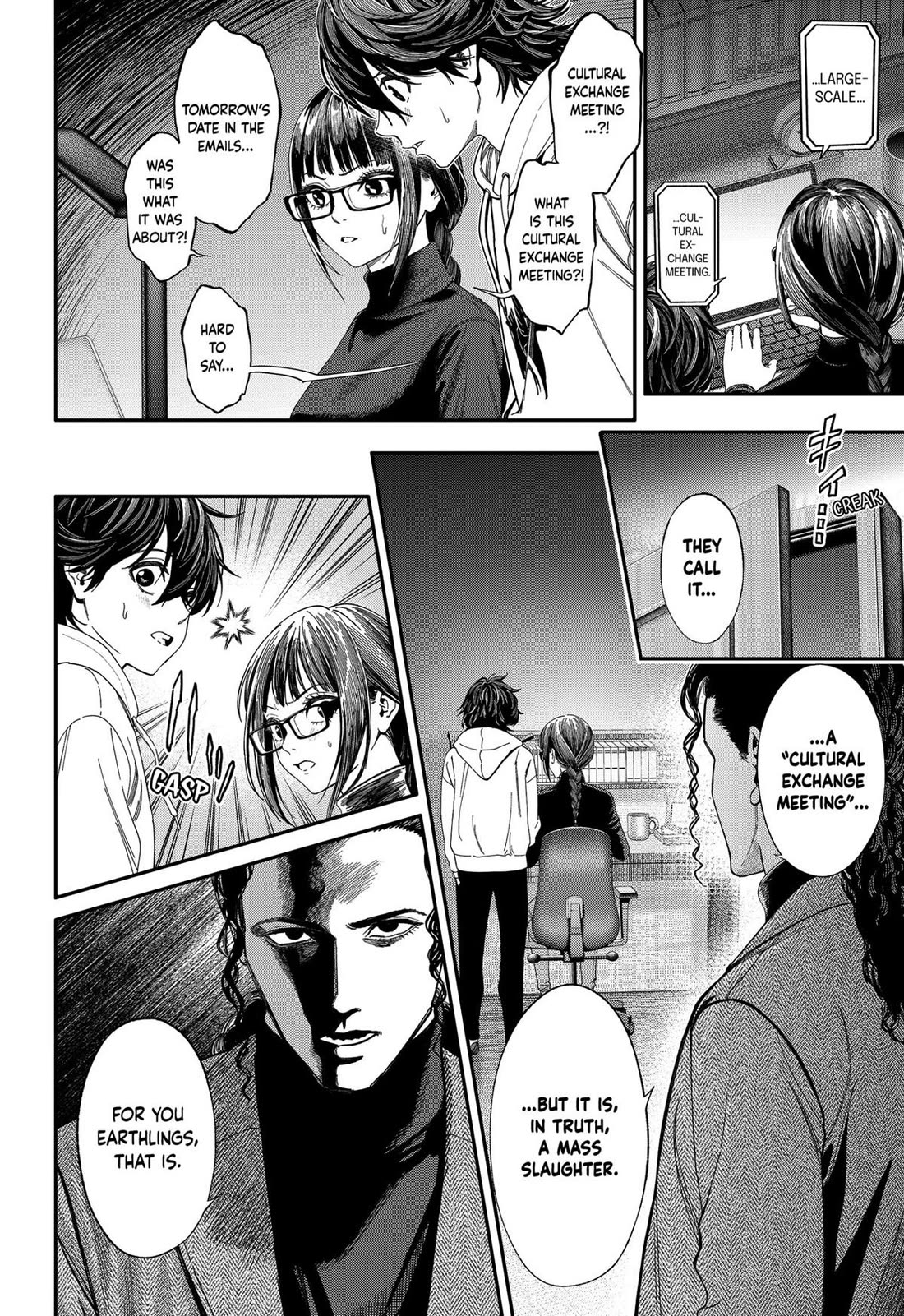 Jinrui-Shoku: Blight of Man Chapter 42 page 8 - Chapter 42
