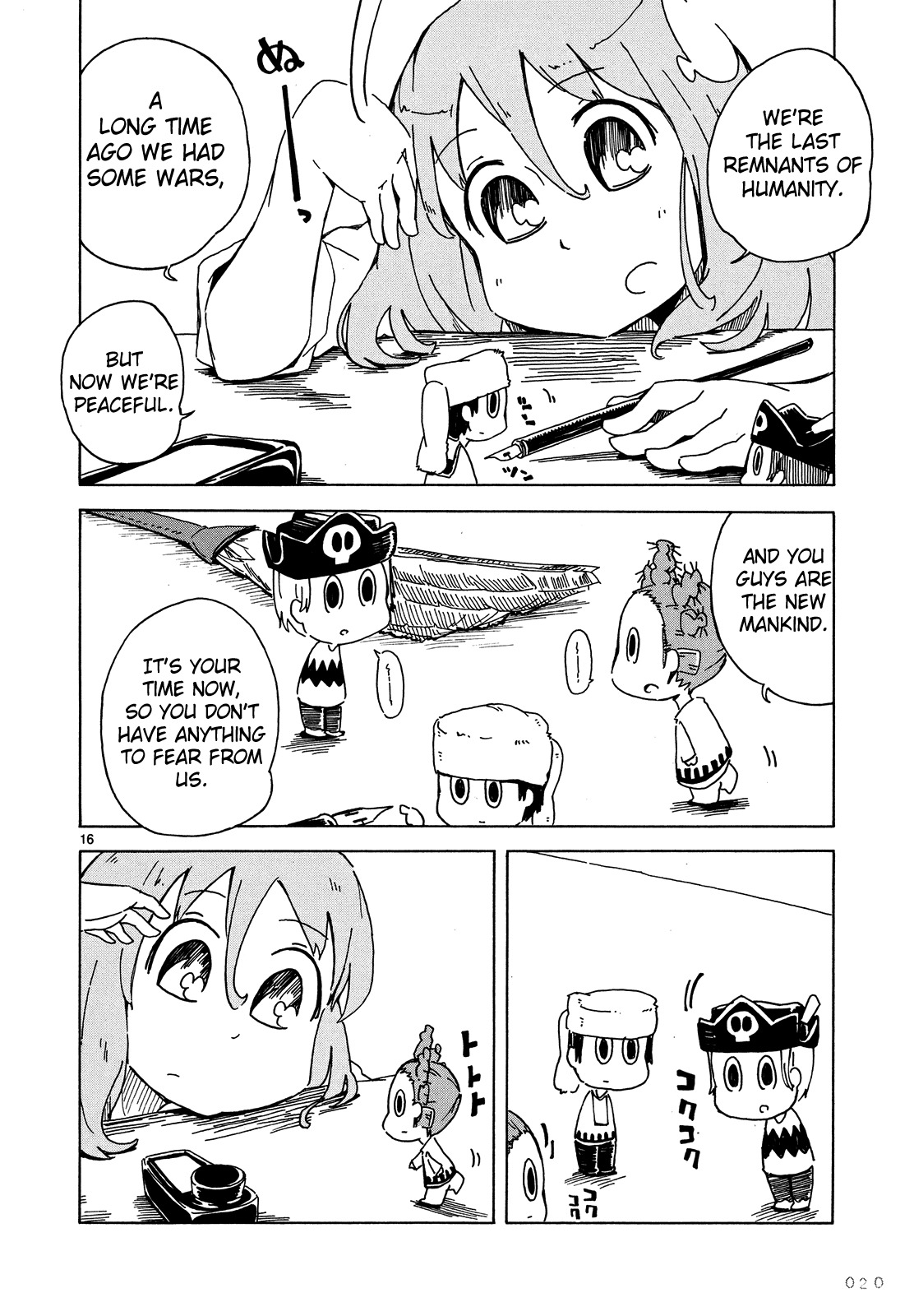 Jinrui wa Suitai Shimashita: Nonbirishita Houkoku Chapter 1 page 24 - Chapter 1: The Definition of God