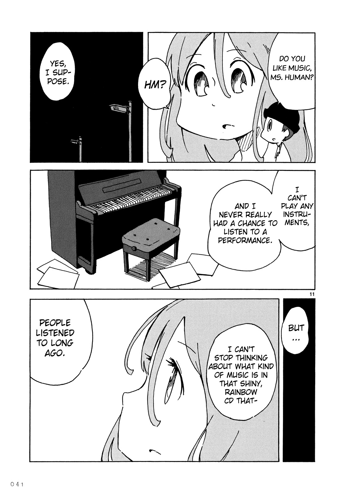 Jinrui wa Suitai Shimashita: Nonbirishita Houkoku Chapter 2 page 12 - Chapter 2: The Rainbow Disc