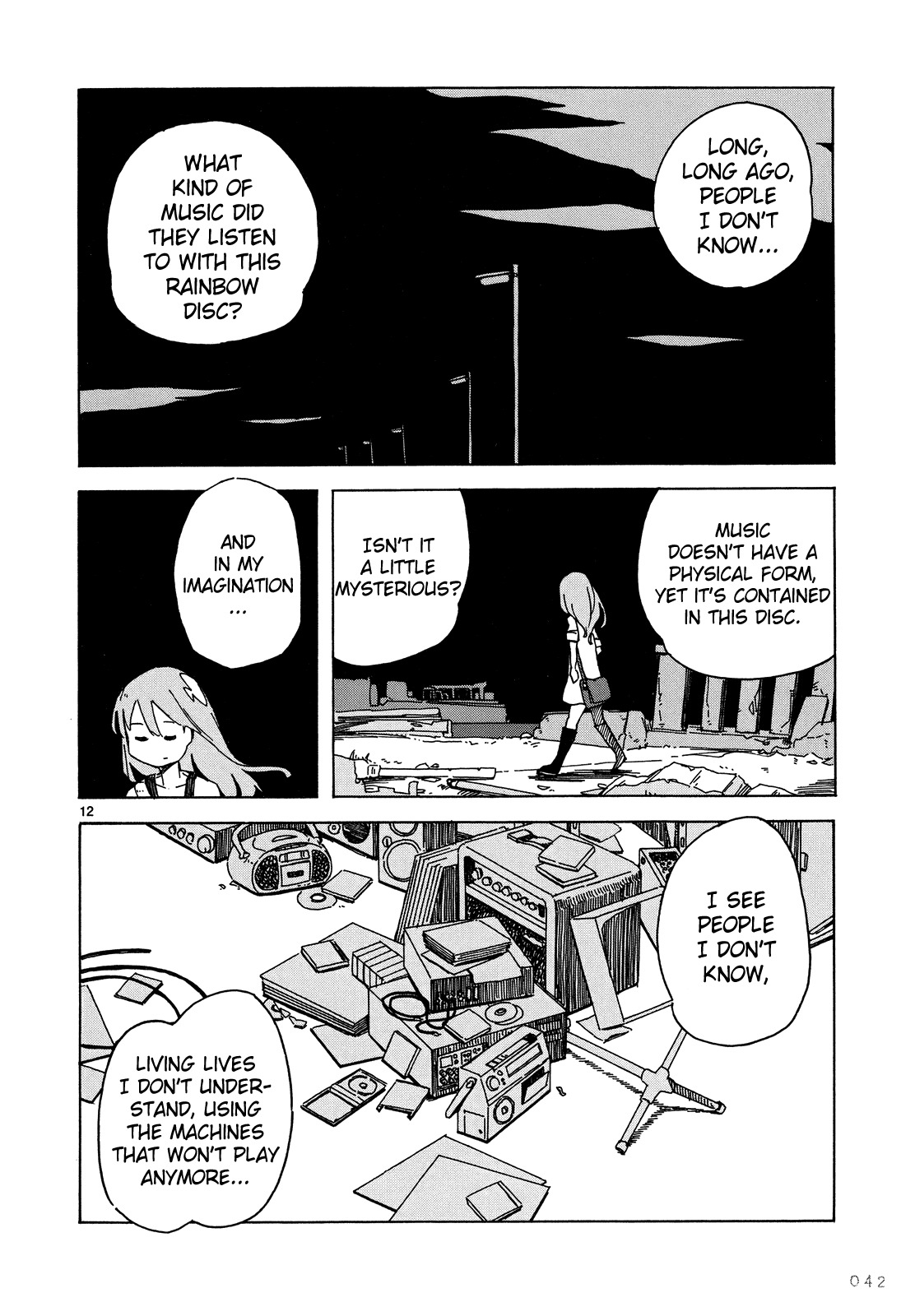 Jinrui wa Suitai Shimashita: Nonbirishita Houkoku Chapter 2 page 13 - Chapter 2: The Rainbow Disc