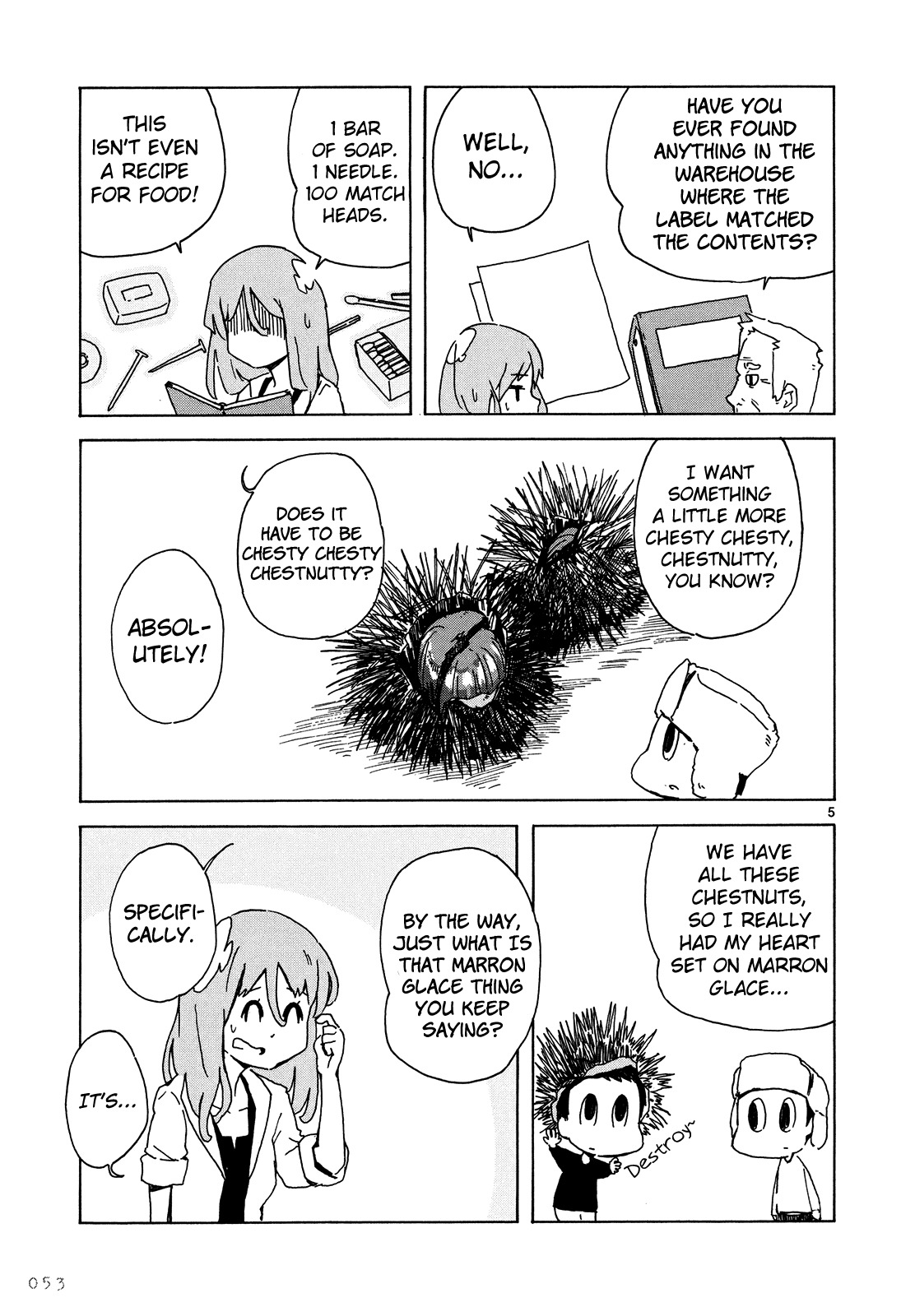 Jinrui wa Suitai Shimashita: Nonbirishita Houkoku Chapter 3 page 6 - Chapter 3: The Chestnut Crown