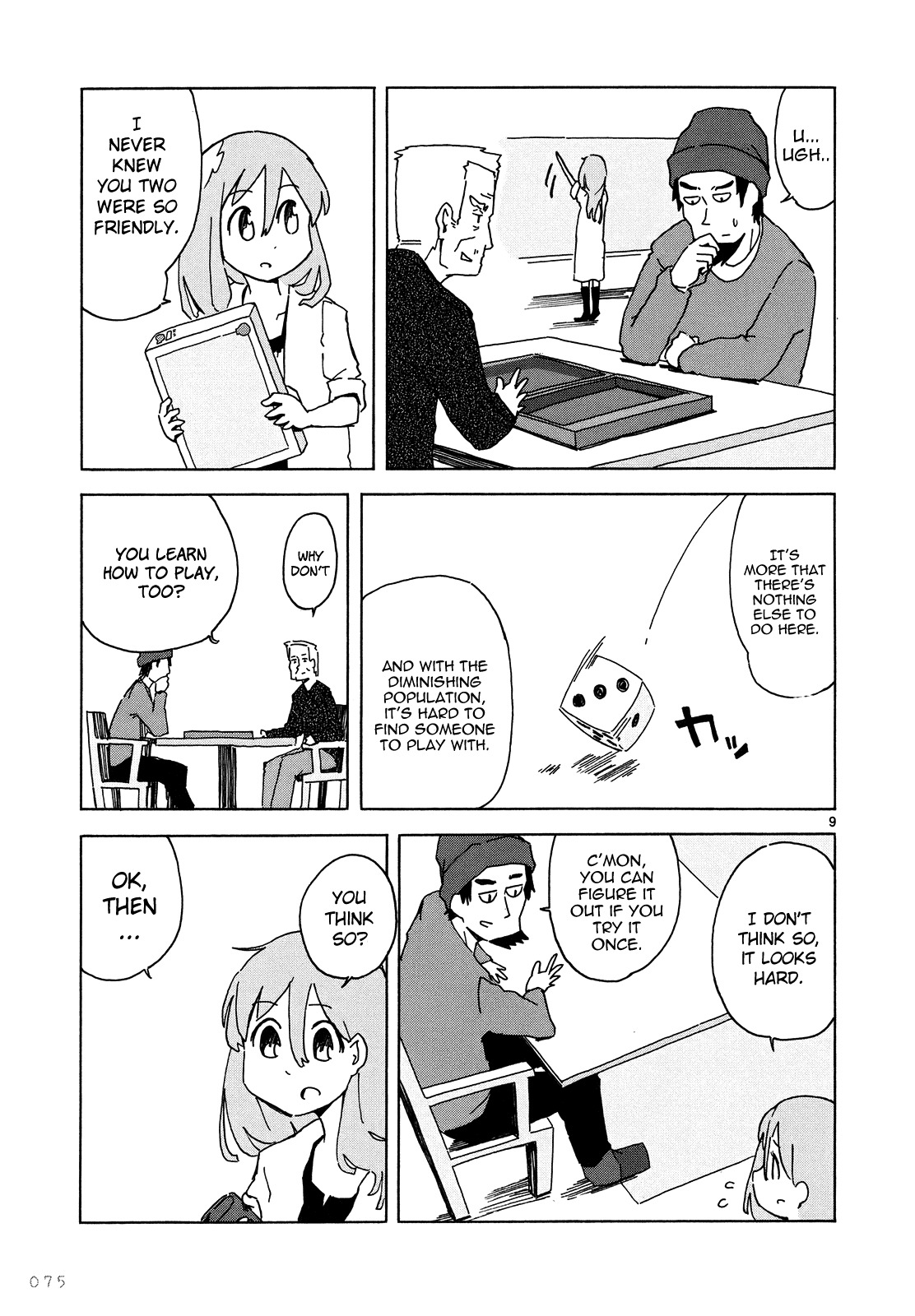 Jinrui wa Suitai Shimashita: Nonbirishita Houkoku Chapter 4 page 10 - Chapter 4: The Roll of the Dice