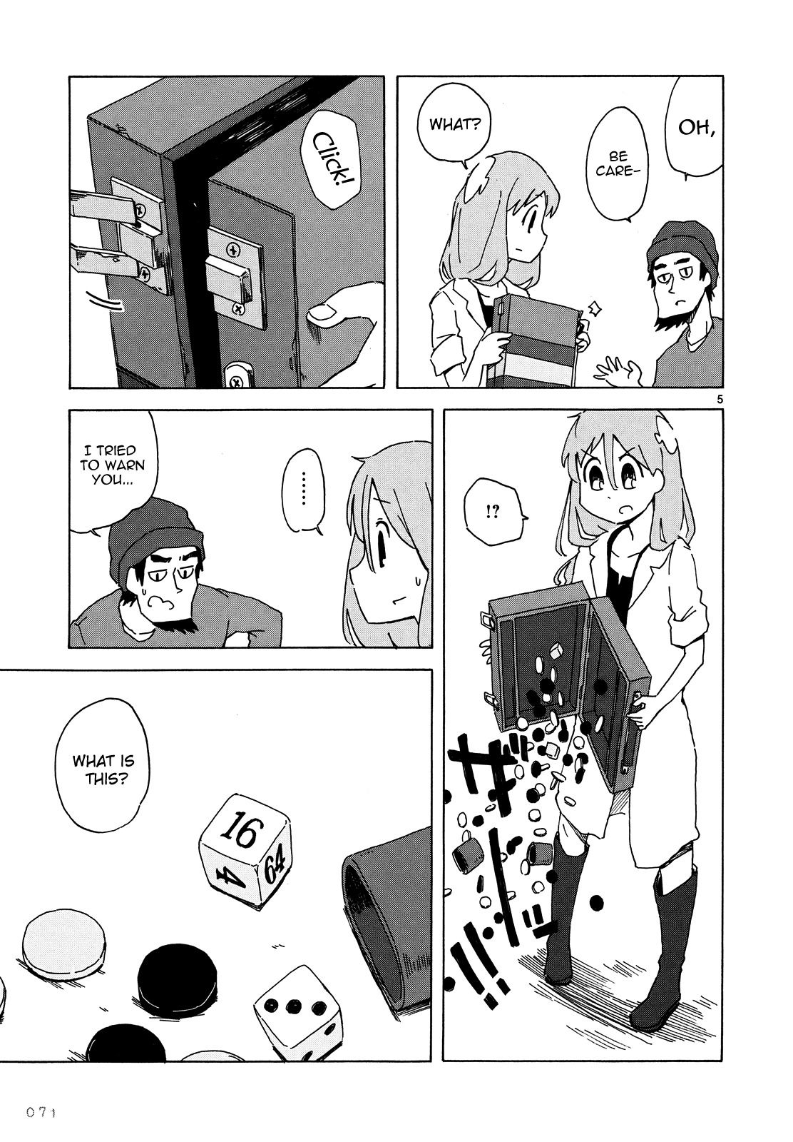 Jinrui wa Suitai Shimashita: Nonbirishita Houkoku Chapter 4 page 6 - Chapter 4: The Roll of the Dice