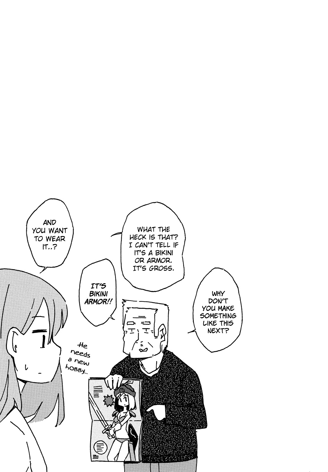 Jinrui wa Suitai Shimashita: Nonbirishita Houkoku Chapter 6 page 18 - Chapter 6: Sewing and Wearing