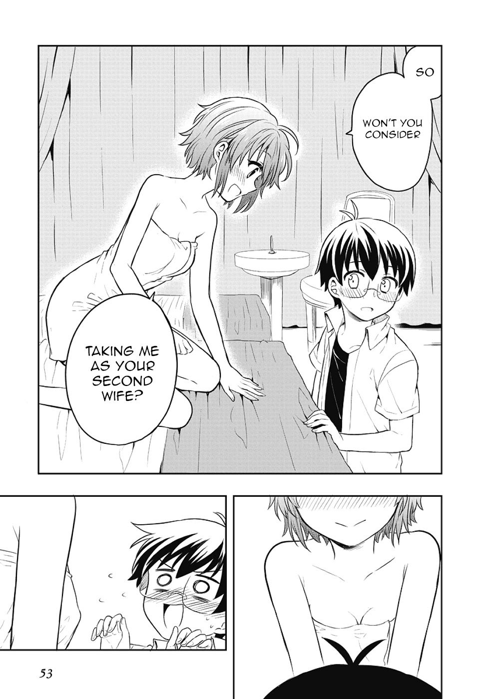 Jinsei Hensachi 48 no Koukousei ga Kamisama ni Narimashita Chapter 10 page 53 - Chapter 10