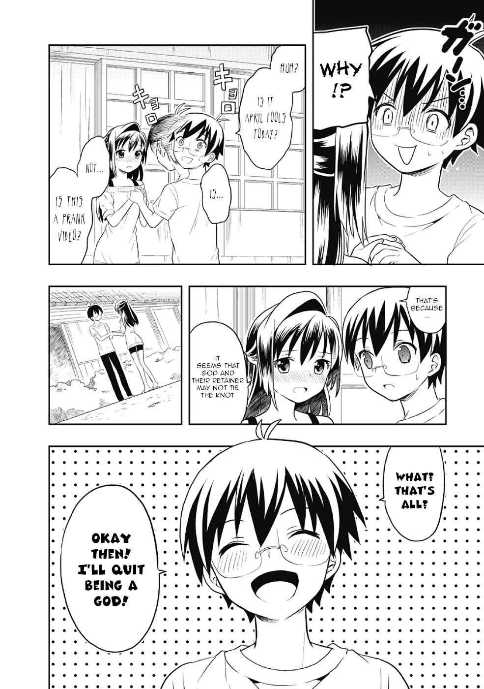 Jinsei Hensachi 48 no Koukousei ga Kamisama ni Narimashita Chapter 12 page 6 - Chapter 12 [END]