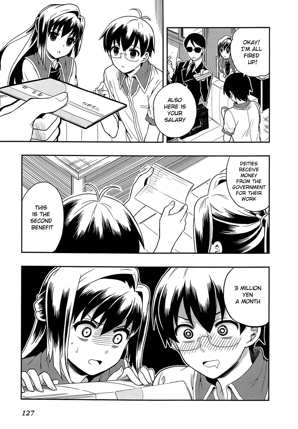 Jinsei Hensachi 48 no Koukousei ga Kamisama ni Narimashita Chapter 3 page 17 - Chapter 3