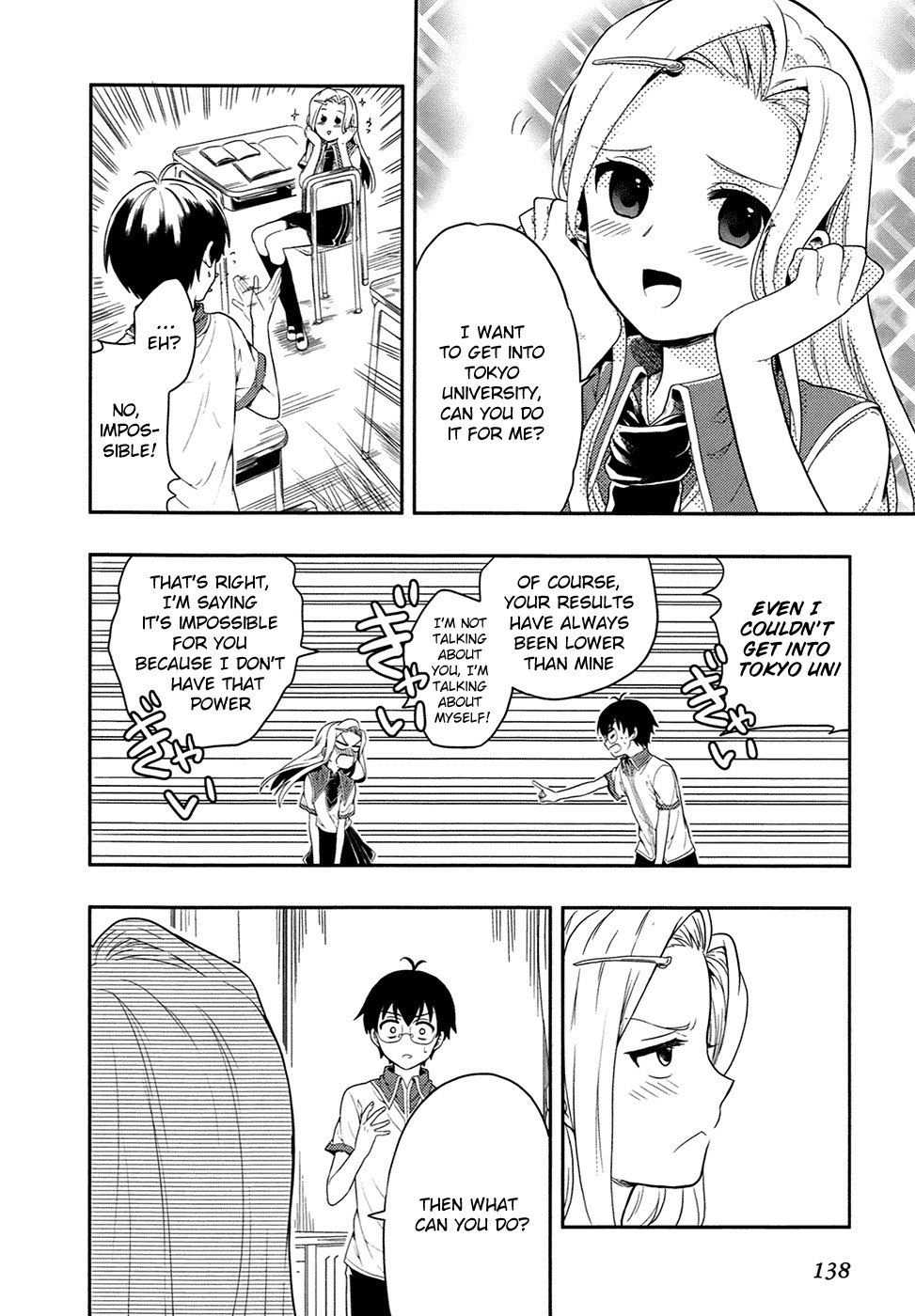 Jinsei Hensachi 48 no Koukousei ga Kamisama ni Narimashita Chapter 3 page 28 - Chapter 3