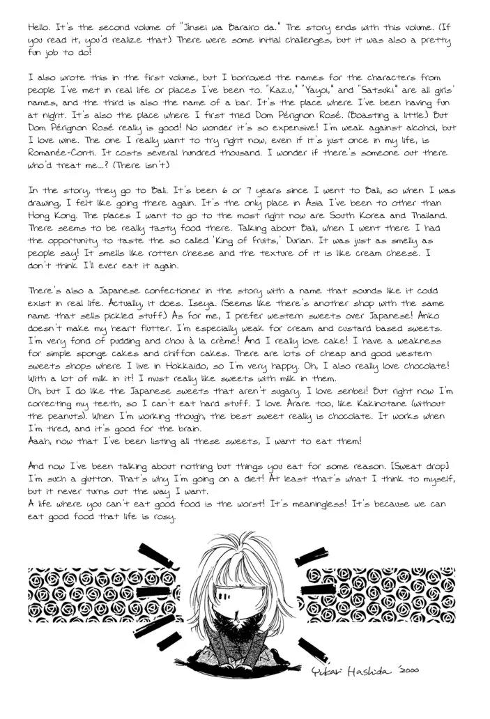Jinsei wa Barairo Da Chapter 7 page 37 - Chapter 7