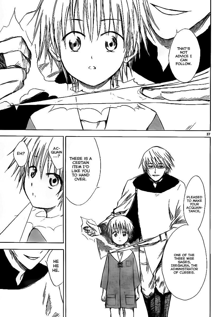 Jio to Ougon to Kinjirareta Mahou Chapter 1 page 37 - Chapter 1: Jio and Iregaura