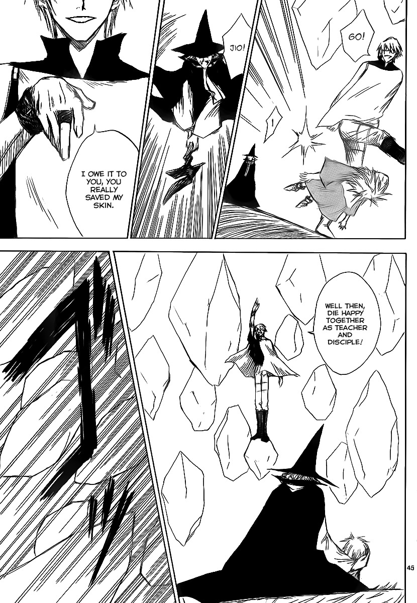 Jio to Ougon to Kinjirareta Mahou Chapter 1 page 45 - Chapter 1: Jio and Iregaura
