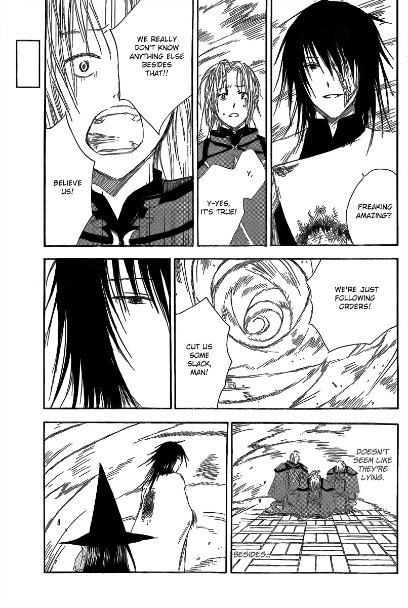 Jio to Ougon to Kinjirareta Mahou Chapter 11 page 13 - Chapter 11: Immortal Saza