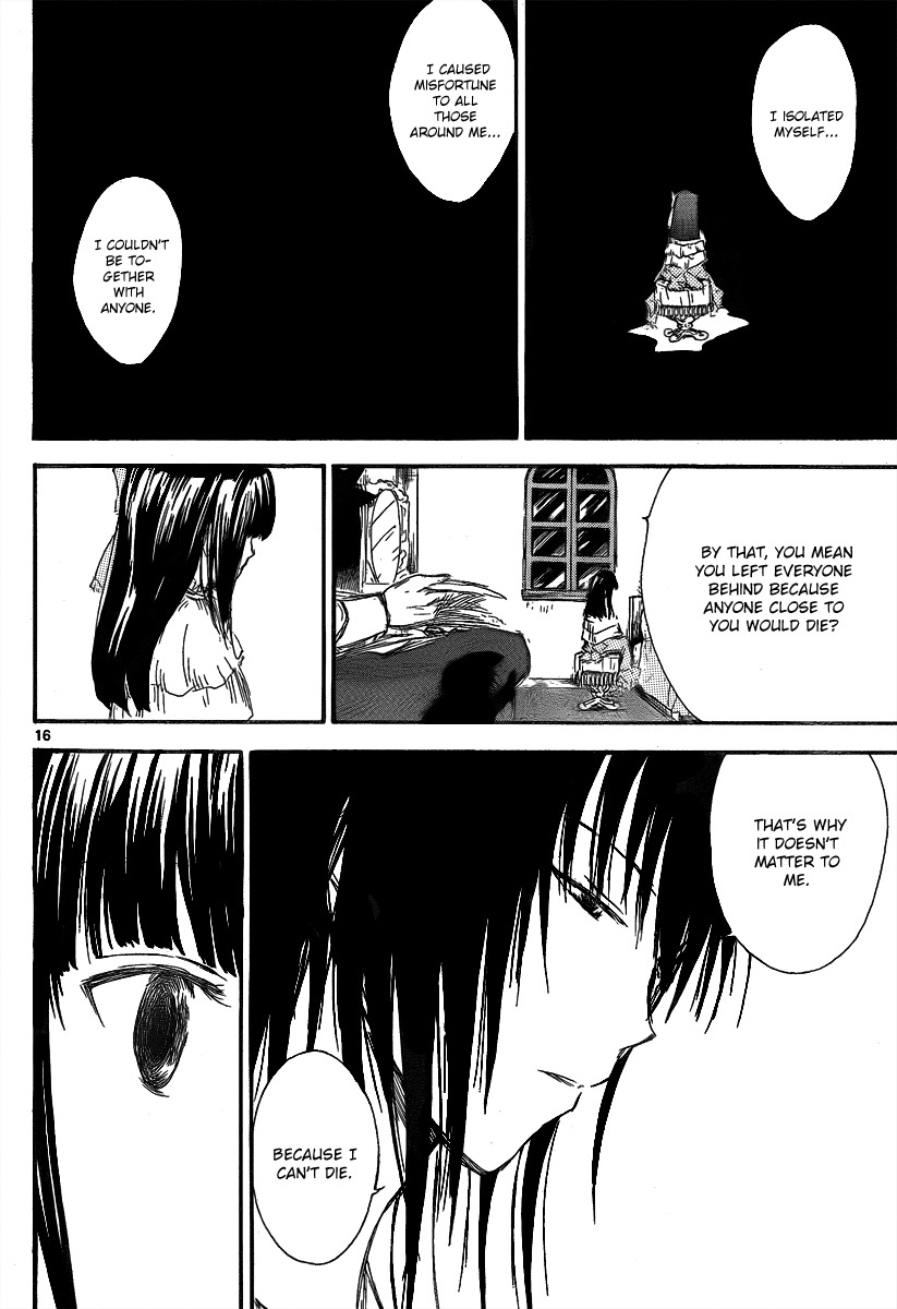 Jio to Ougon to Kinjirareta Mahou Chapter 11 page 18 - Chapter 11: Immortal Saza