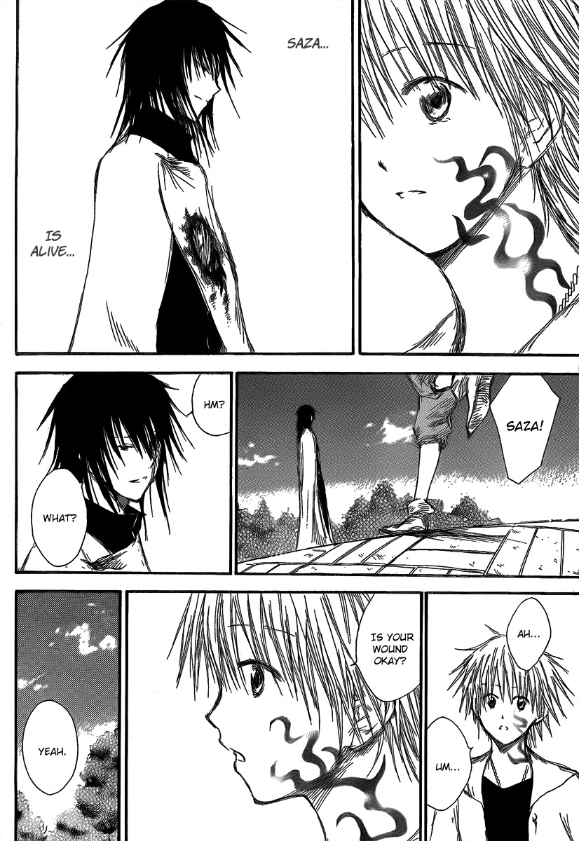 Jio to Ougon to Kinjirareta Mahou Chapter 11 page 4 - Chapter 11: Immortal Saza