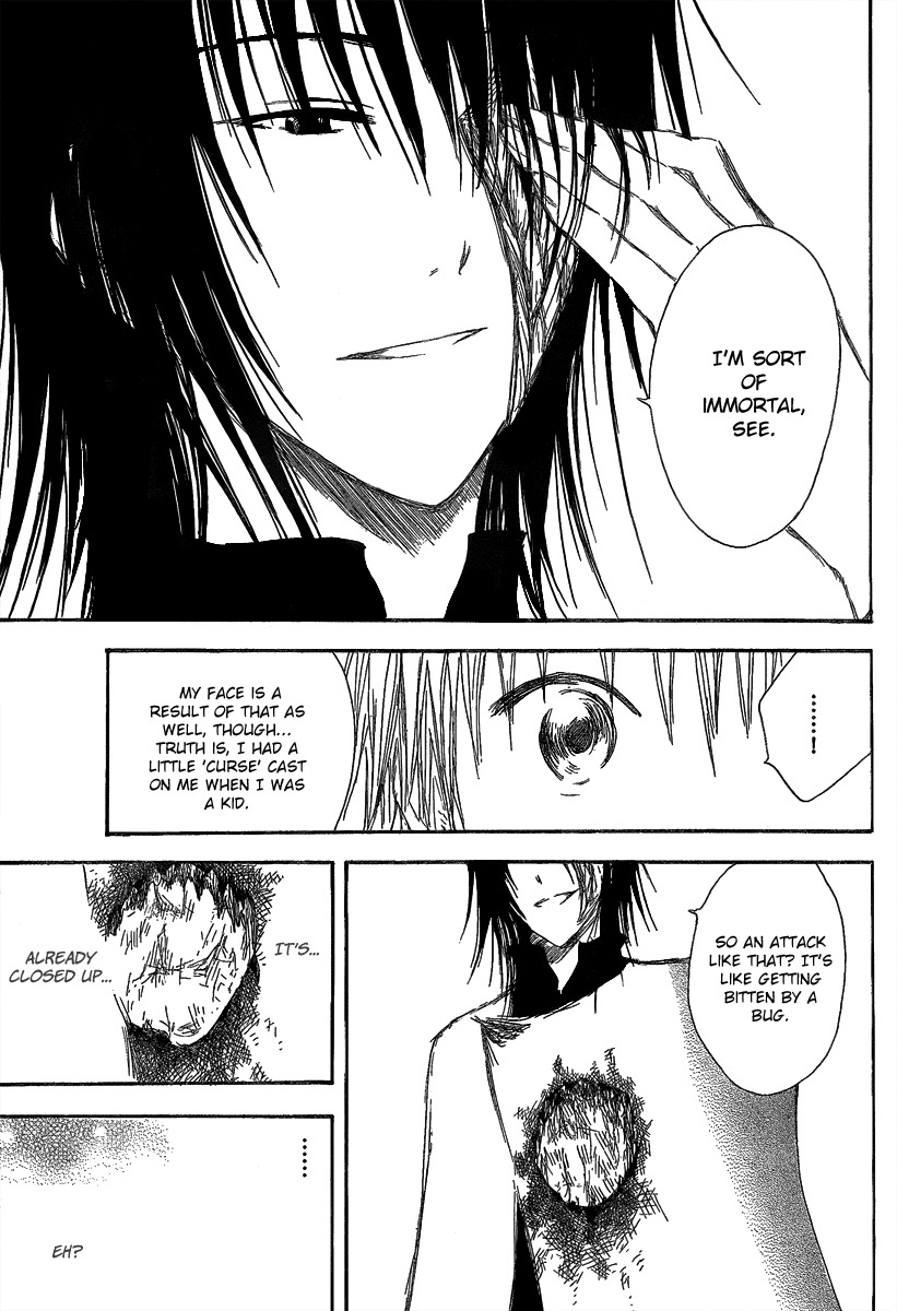 Jio to Ougon to Kinjirareta Mahou Chapter 11 page 5 - Chapter 11: Immortal Saza