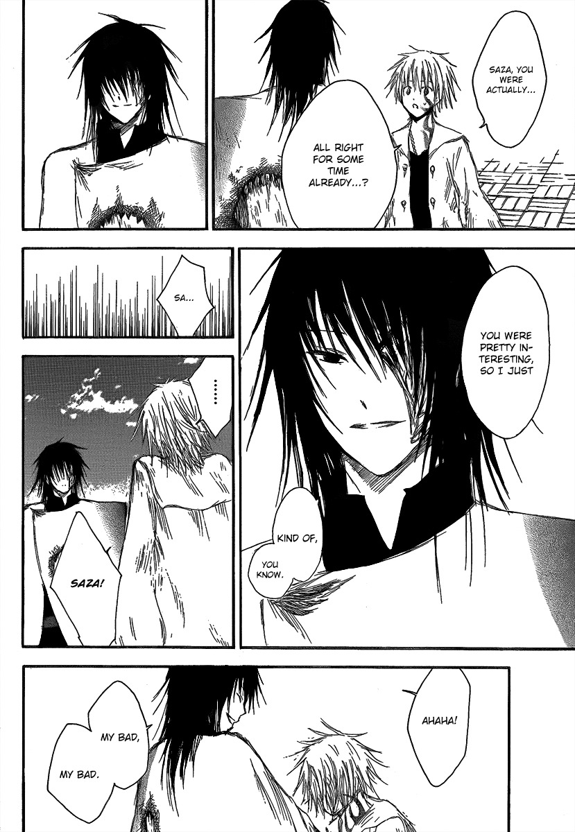 Jio to Ougon to Kinjirareta Mahou Chapter 11 page 6 - Chapter 11: Immortal Saza