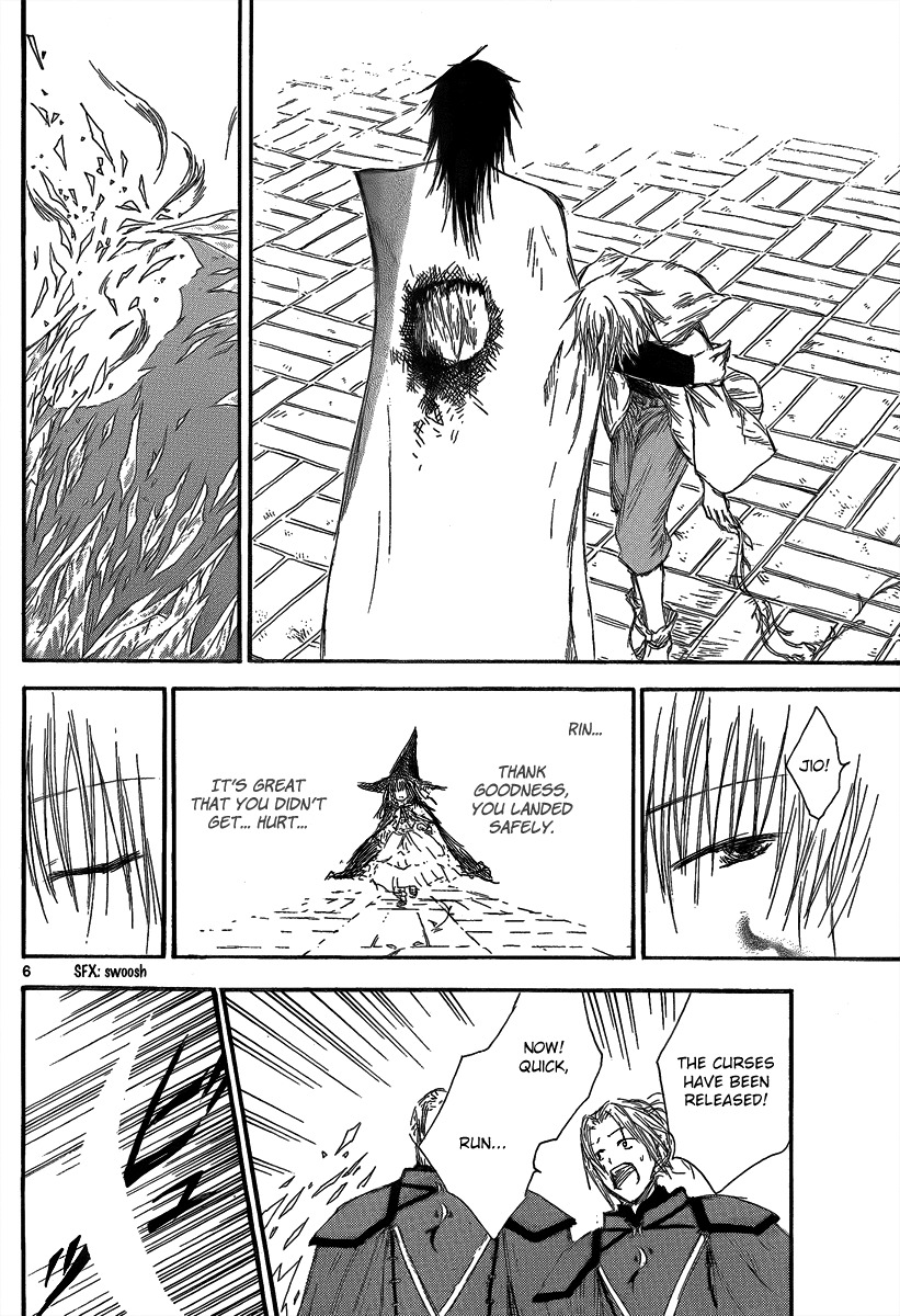 Jio to Ougon to Kinjirareta Mahou Chapter 11 page 8 - Chapter 11: Immortal Saza