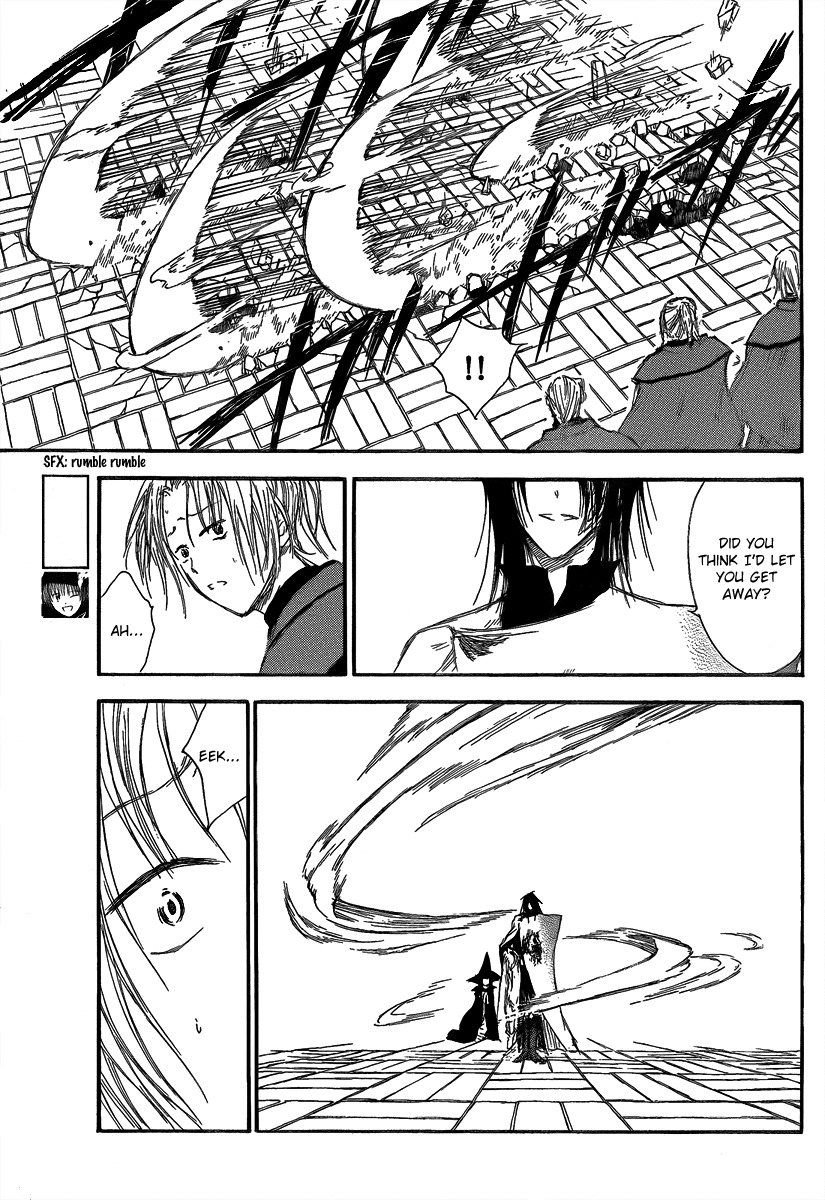 Jio to Ougon to Kinjirareta Mahou Chapter 11 page 9 - Chapter 11: Immortal Saza