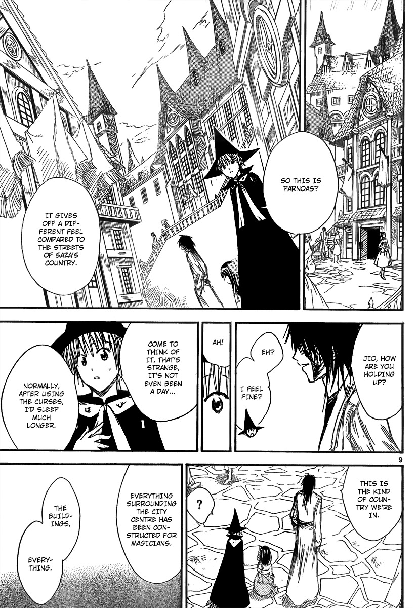 Jio to Ougon to Kinjirareta Mahou Chapter 12 page 11 - Chapter 12: The City that Exists for Magicians