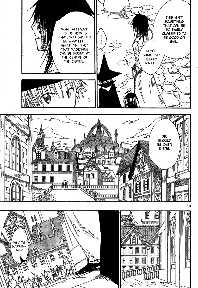 Jio to Ougon to Kinjirareta Mahou Chapter 12 page 15 - Chapter 12: The City that Exists for Magicians