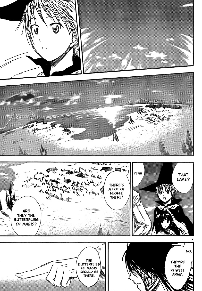 Jio to Ougon to Kinjirareta Mahou Chapter 14 page 9 - Chapter 14: Butterflies of Magic