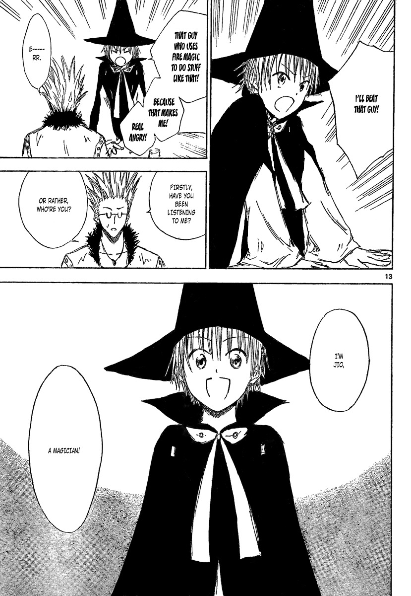 Jio to Ougon to Kinjirareta Mahou Chapter 2 page 14 - Chapter 2: Flower Blossoming Magic