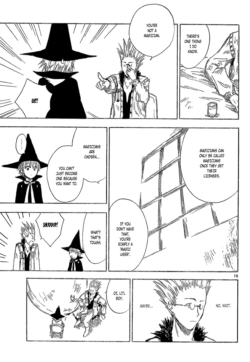Jio to Ougon to Kinjirareta Mahou Chapter 2 page 16 - Chapter 2: Flower Blossoming Magic