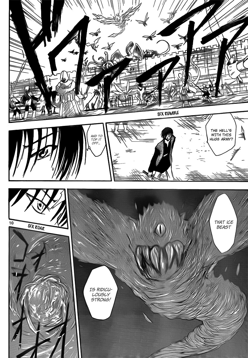 Jio to Ougon to Kinjirareta Mahou Chapter 23 page 12 - Chapter 23: The Ice Demon