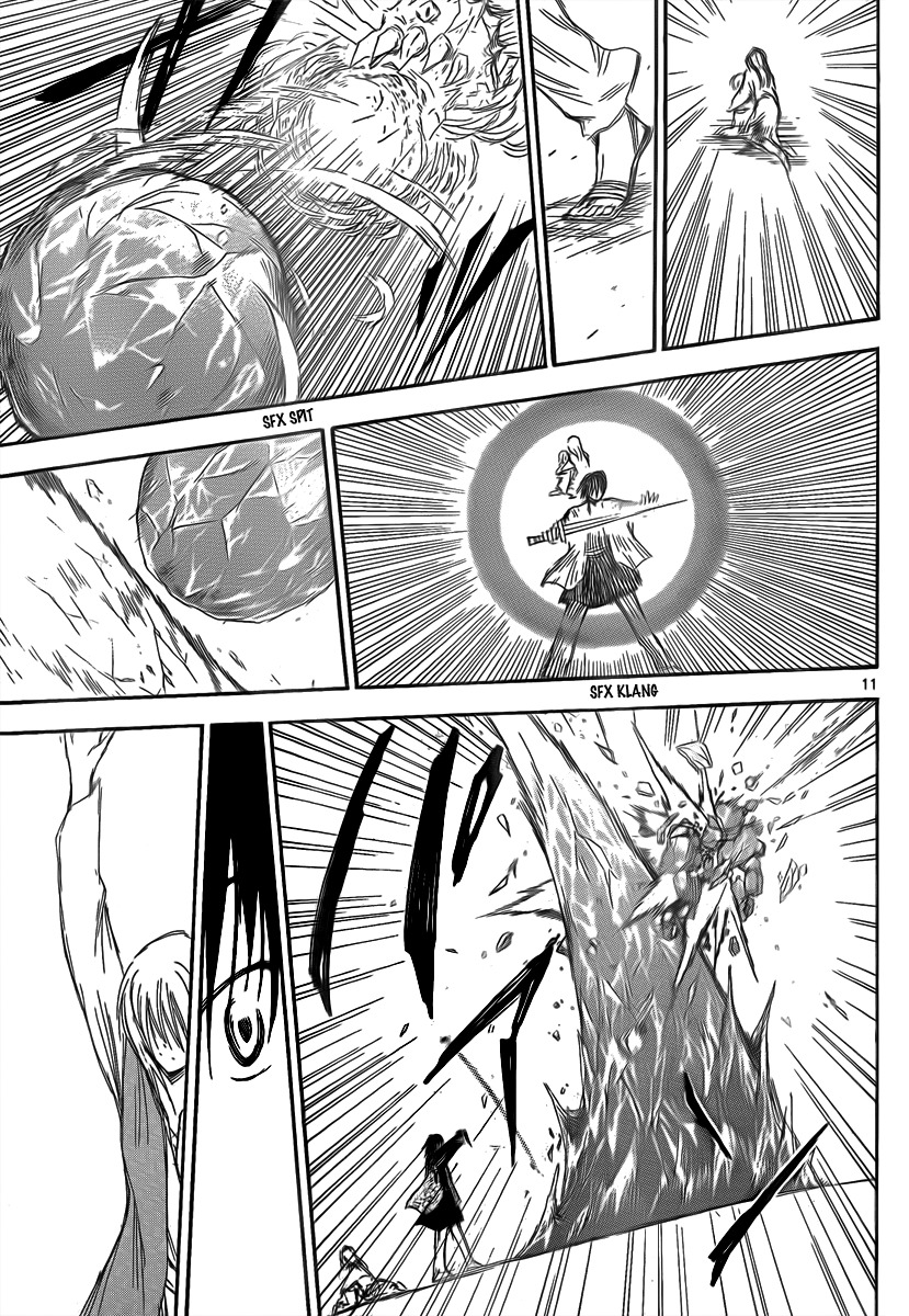 Jio to Ougon to Kinjirareta Mahou Chapter 23 page 13 - Chapter 23: The Ice Demon