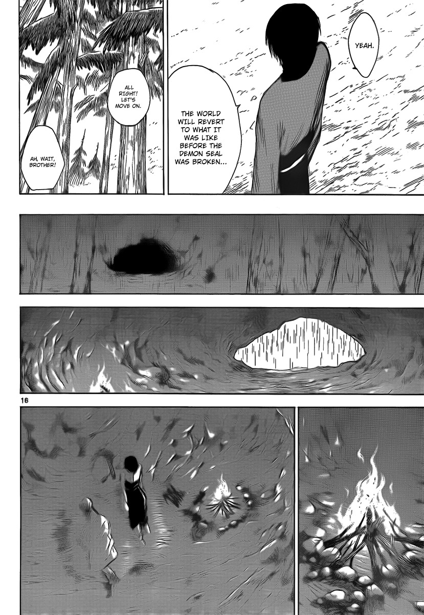 Jio to Ougon to Kinjirareta Mahou Chapter 23 page 18 - Chapter 23: The Ice Demon