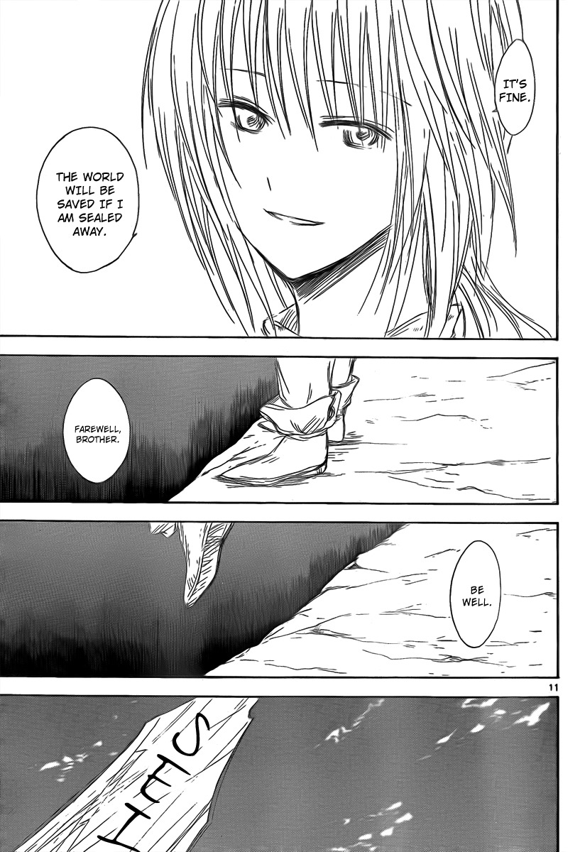 Jio to Ougon to Kinjirareta Mahou Chapter 24 page 13 - Chapter 24: Kai and Sei