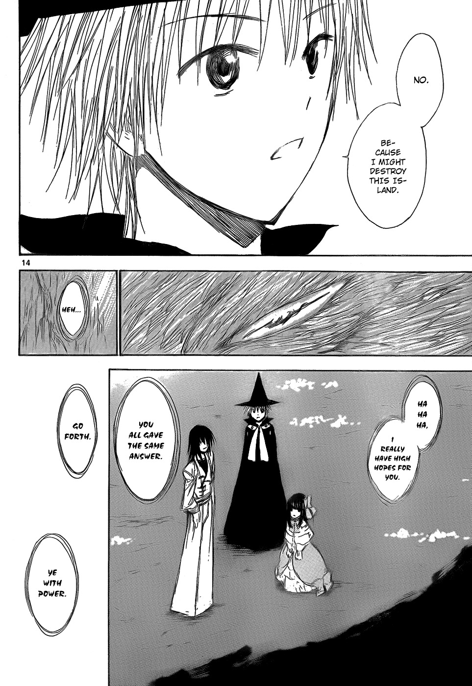 Jio to Ougon to Kinjirareta Mahou Chapter 26 page 16 - Chapter 26: The Inverted City