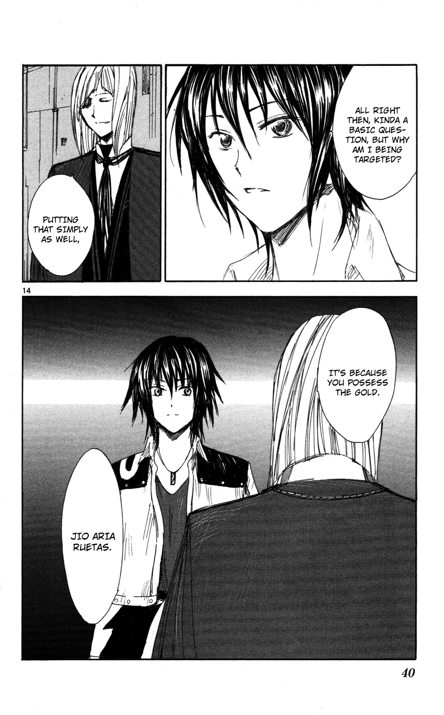 Jio to Ougon to Kinjirareta Mahou Chapter 28 page 14 - Chapter 28: World's Top Magician