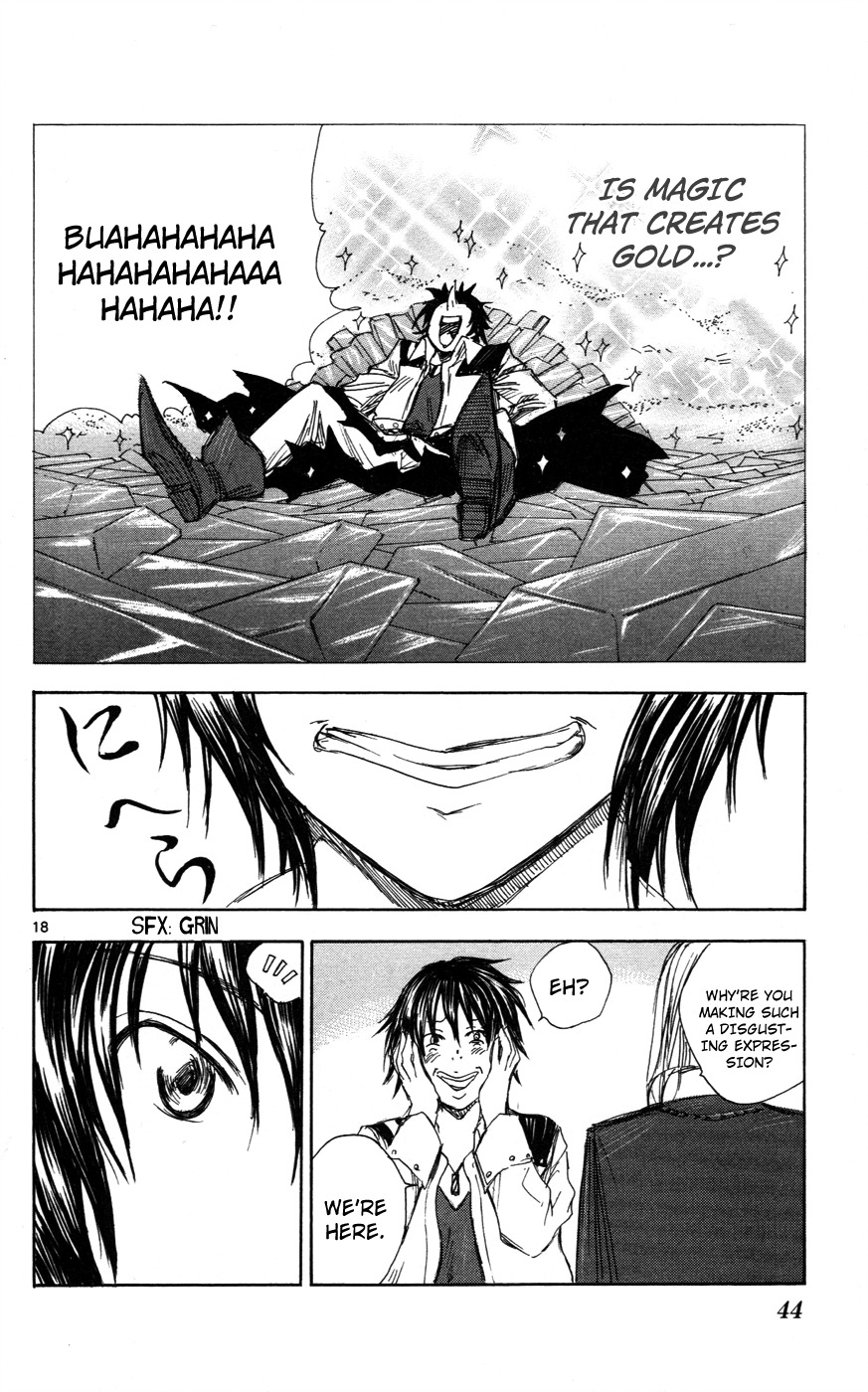 Jio to Ougon to Kinjirareta Mahou Chapter 28 page 18 - Chapter 28: World's Top Magician