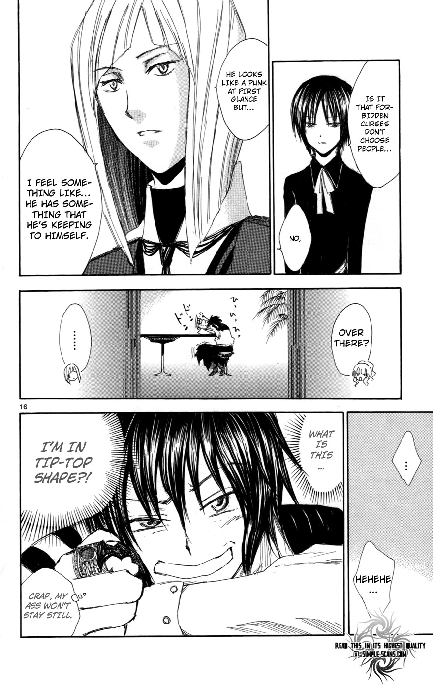 Jio to Ougon to Kinjirareta Mahou Chapter 29 page 16 - Chapter 29: The Cursed One