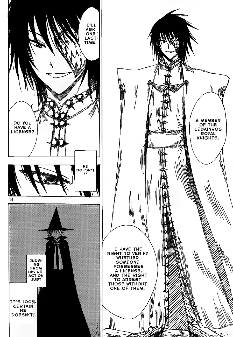 Jio to Ougon to Kinjirareta Mahou Chapter 3 page 15 - Chapter 3: A Magician's License