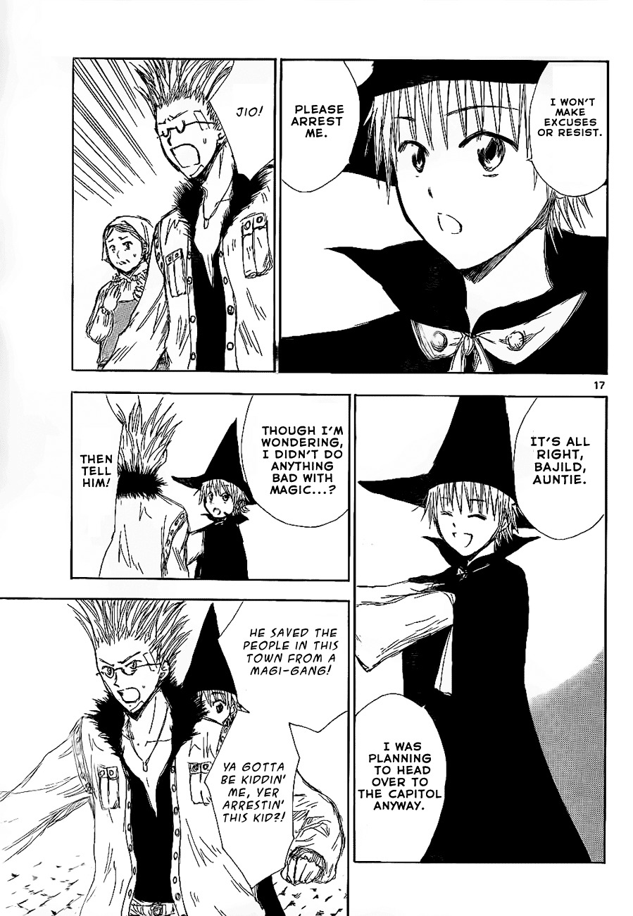 Jio to Ougon to Kinjirareta Mahou Chapter 3 page 18 - Chapter 3: A Magician's License