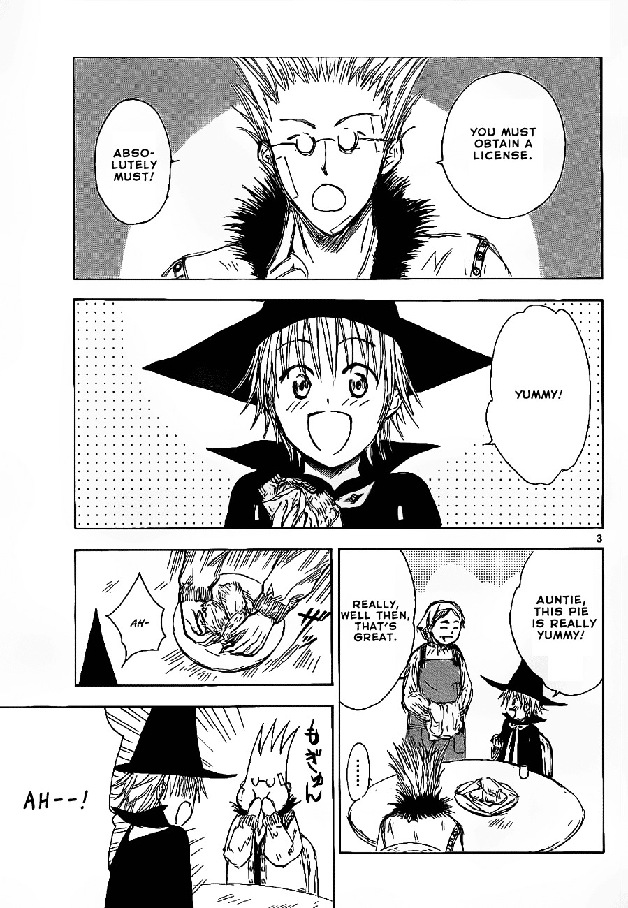 Jio to Ougon to Kinjirareta Mahou Chapter 3 page 4 - Chapter 3: A Magician's License