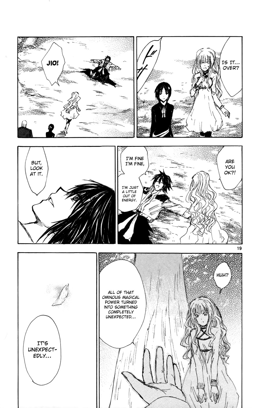 Jio to Ougon to Kinjirareta Mahou Chapter 31 page 19 - Chapter 31: Unexpectedly