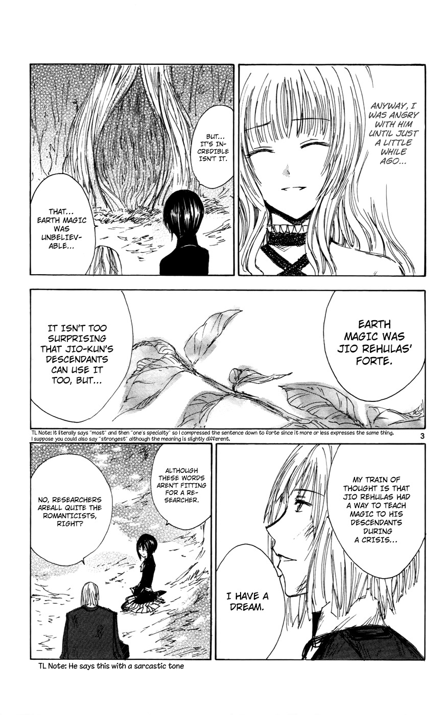 Jio to Ougon to Kinjirareta Mahou Chapter 31 page 3 - Chapter 31: Unexpectedly