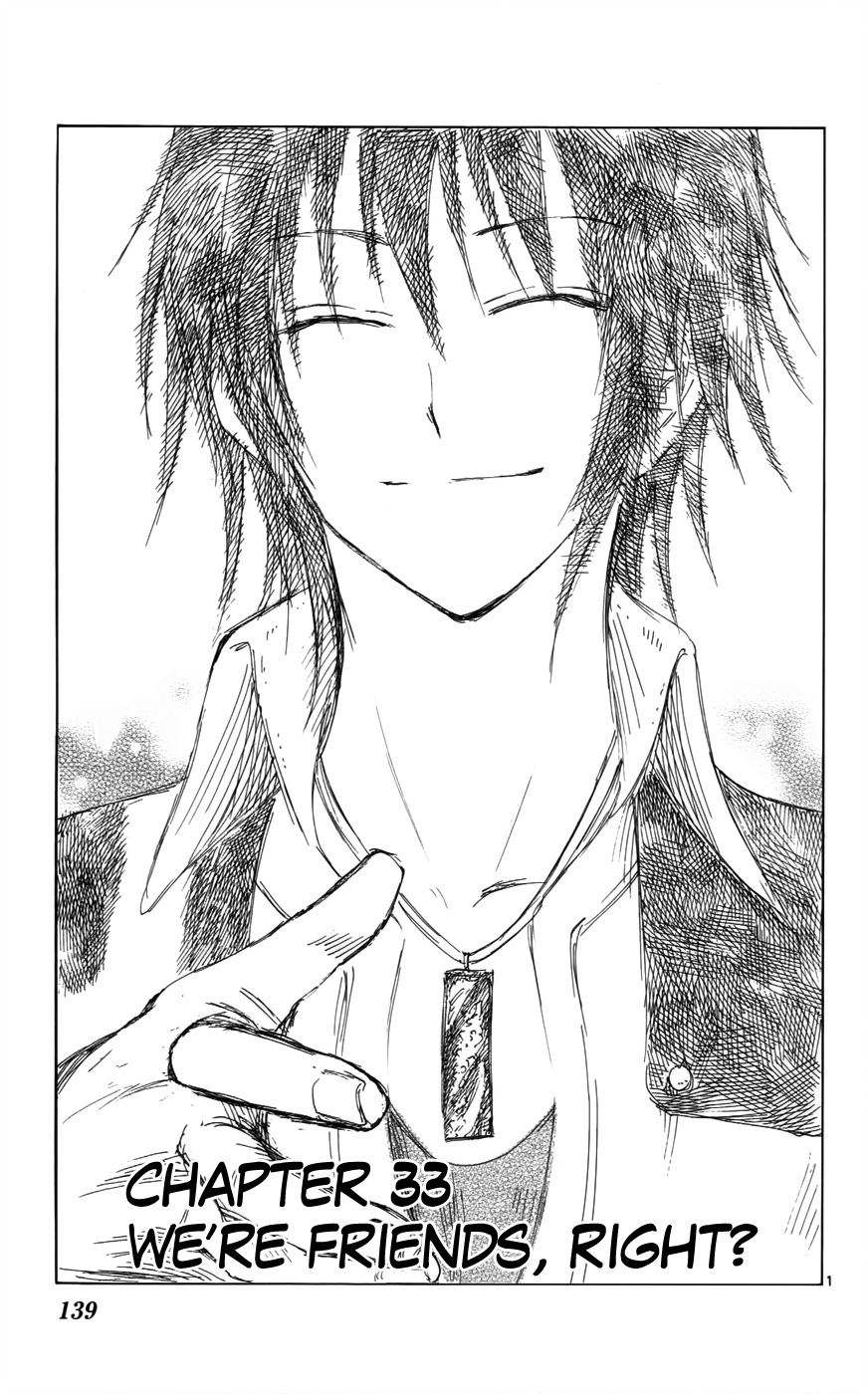 Jio to Ougon to Kinjirareta Mahou Chapter 33 page 1 - Chapter 33: We're Friends, Right?