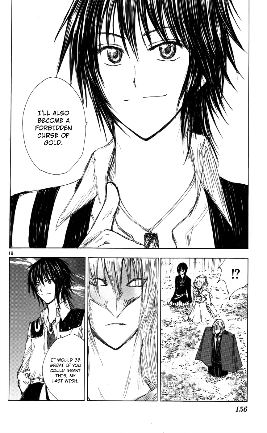 Jio to Ougon to Kinjirareta Mahou Chapter 33 page 18 - Chapter 33: We're Friends, Right?