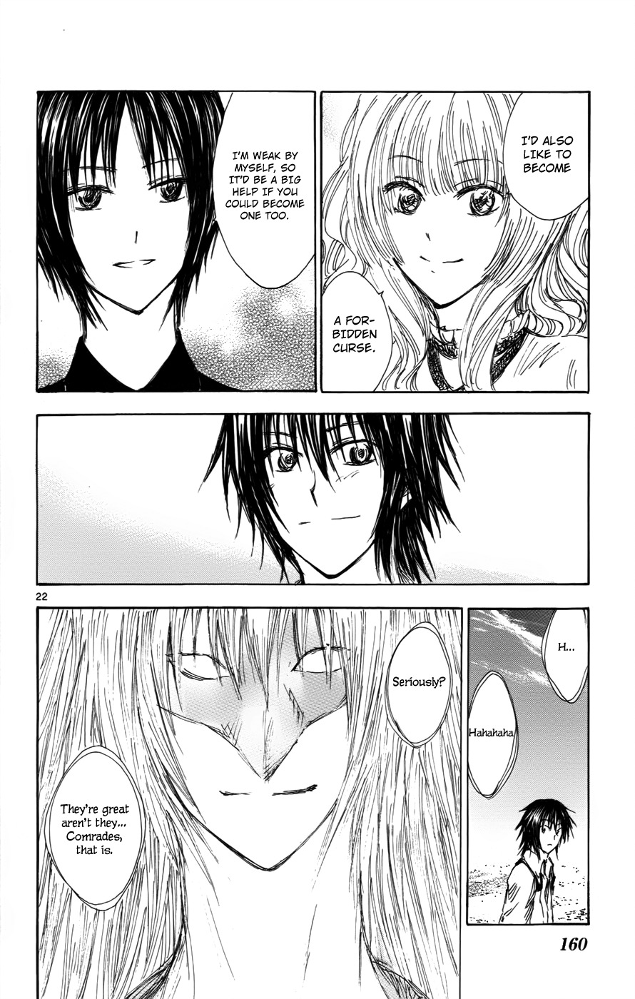 Jio to Ougon to Kinjirareta Mahou Chapter 33 page 22 - Chapter 33: We're Friends, Right?