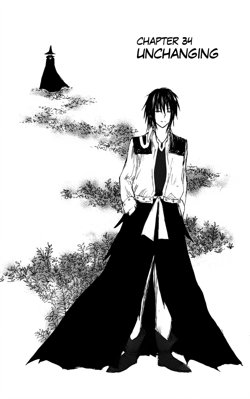 Jio to Ougon to Kinjirareta Mahou Chapter 34 page 1 - Chapter 34: Unchanged