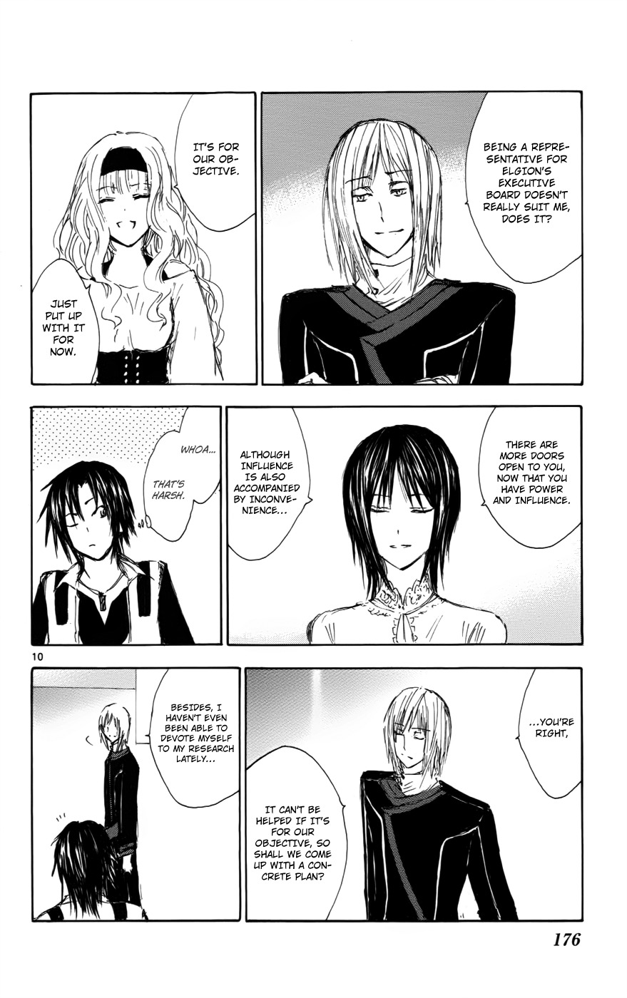 Jio to Ougon to Kinjirareta Mahou Chapter 34 page 10 - Chapter 34: Unchanged